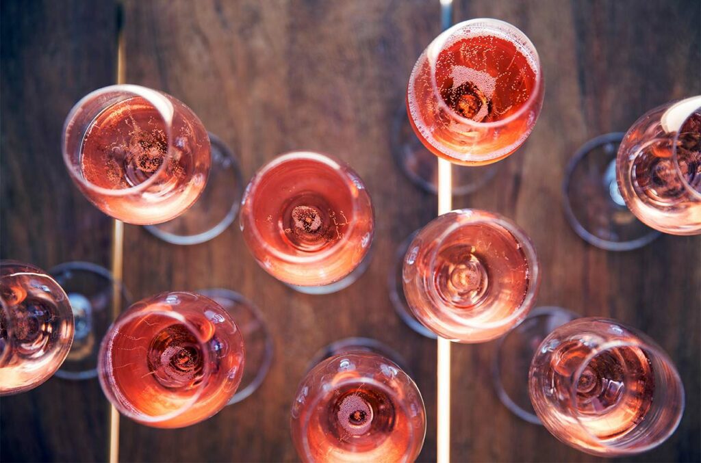 La tecnica di costruzione degli Champagne rosè 1